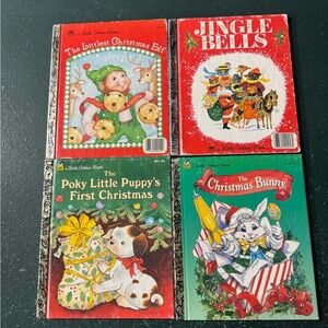Vintage Christmas Little Golden Books